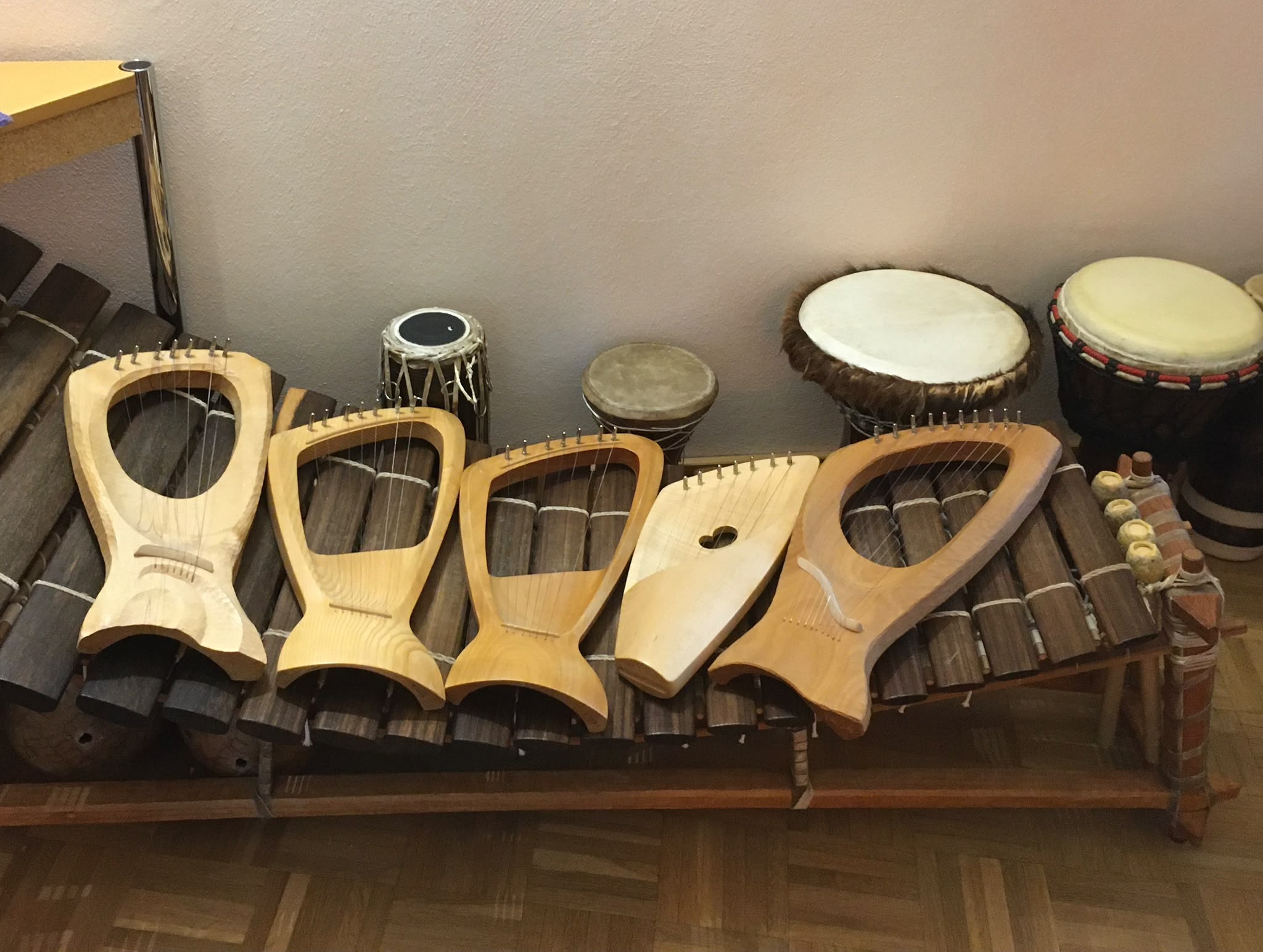 Musikinstrumente für die Musiktherapie